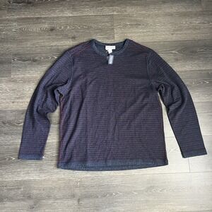 Tommy Bahama Flipshore Abaco Reversible‎ Sweatshirt Size Large Blue Red NWT $110